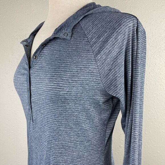 Eddie Bauer Half Button Down Hoodie Size S EUC - Picture 1 of 8